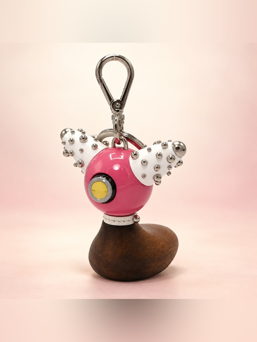 Prada Pradamalia Trick Robot Bag Charm Keychain Lanyard with COA